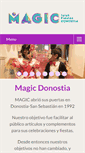 Mobile Screenshot of magicdonostia.com